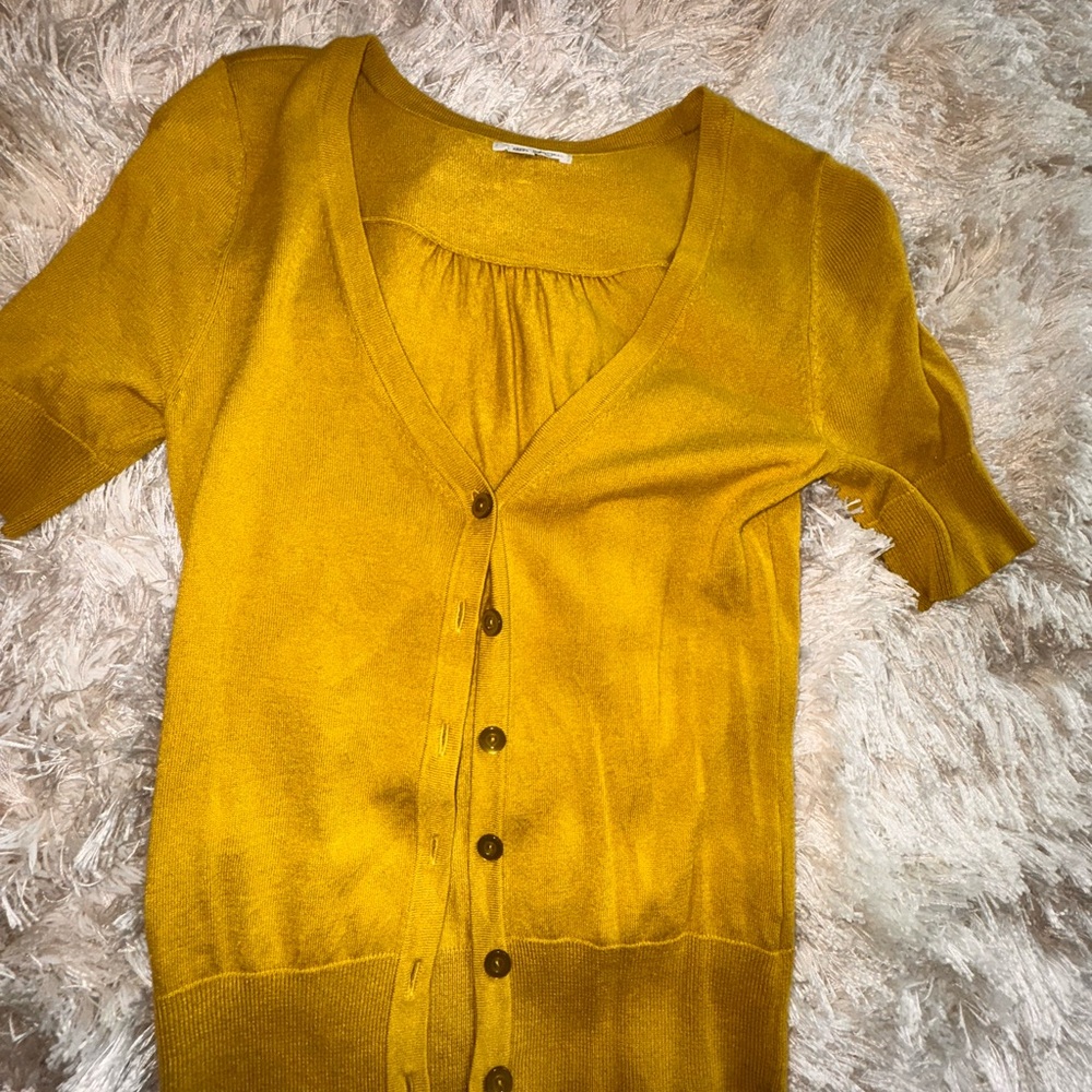 Wilfred Golden Cardigan Sweater